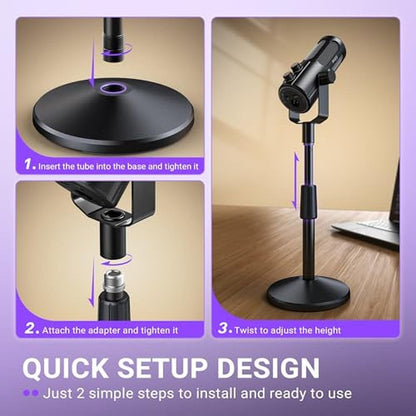 Stand Fifine: FIFINE Desktop Microphone Stand Adjustable – Packaging