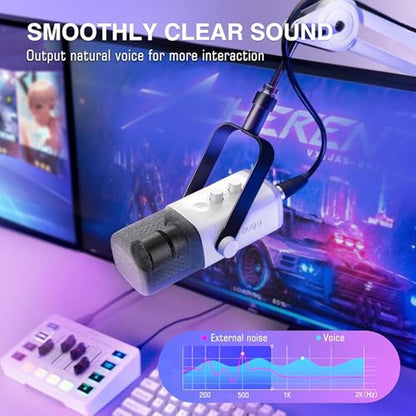 Mixer FIFINE: FIFINE Gaming Equipment Bundle XLR/USB – Close-up Detail
