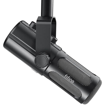 Microphone FIFINE: FIFINE Podcast Microphone USB/XLR – Front View