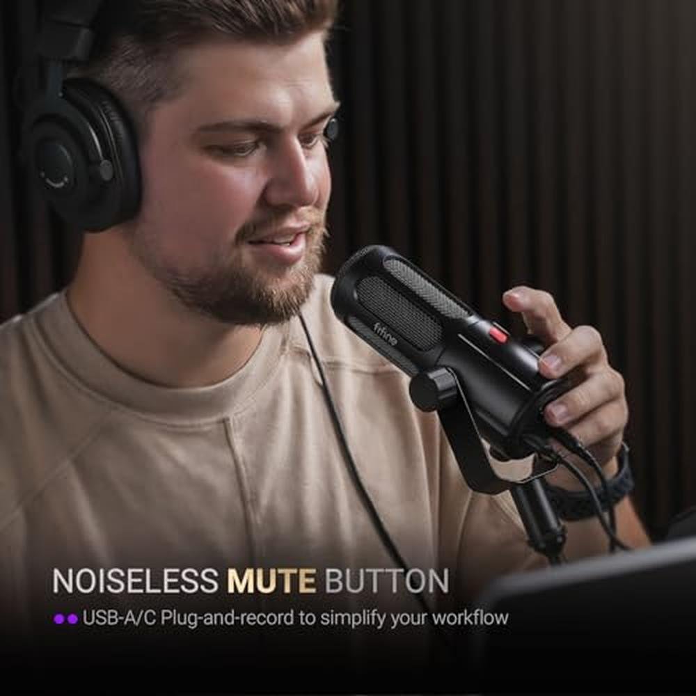 Microphone FIFINE: FIFINE Podcast Microphone USB/XLR – Packaging