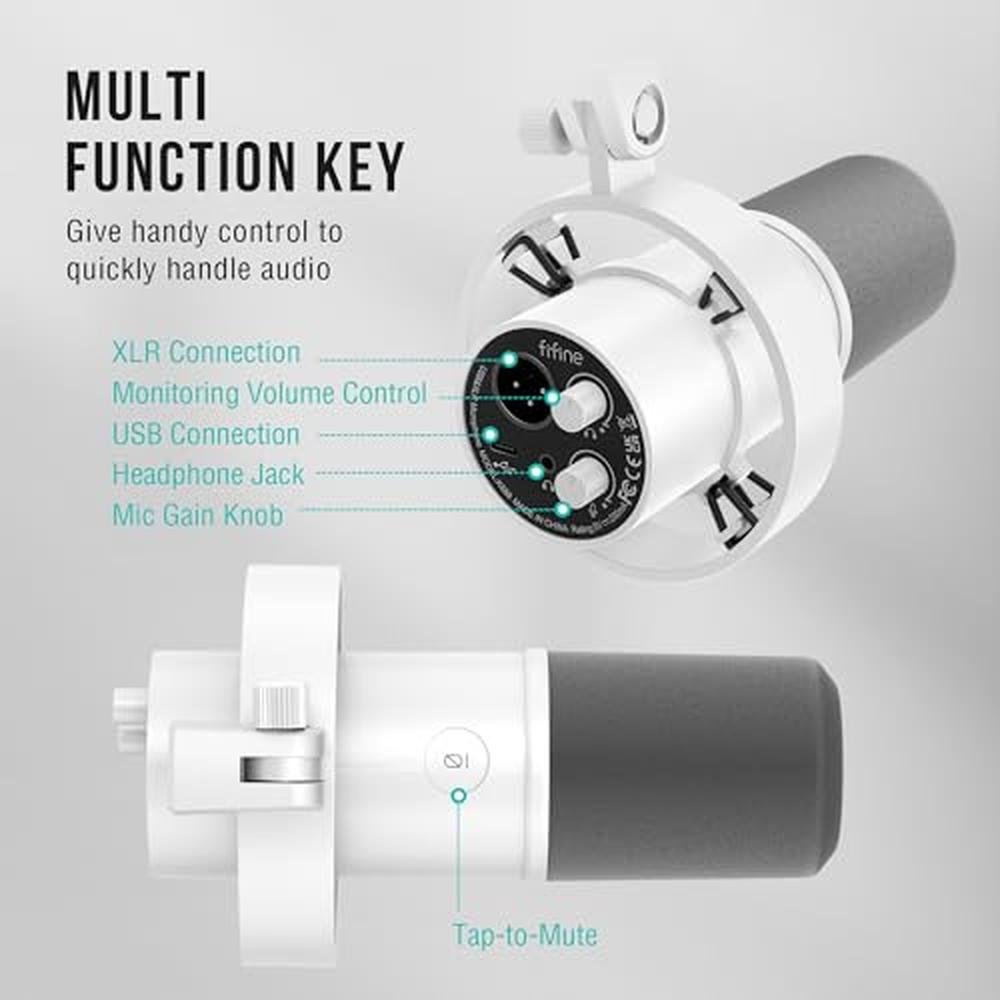 Microphone FIFINE: FIFINE K688T Podcast XLR/USB Microphone – Packaging