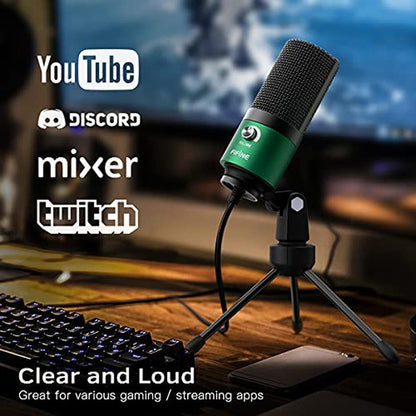 FIFINE USB Gaming Microphone: External Condenser Computer – Packaging