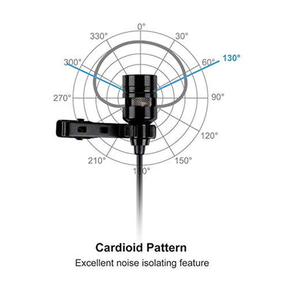 Microphone Fifine: Fifine K053 USB Lavalier Lapel Microphone – In Use