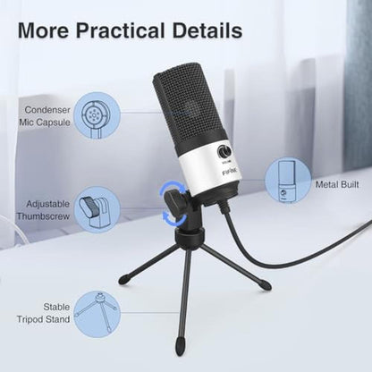 Microphone FIFINE: FIFINE K669W USB Podcast Microphone – Packaging
