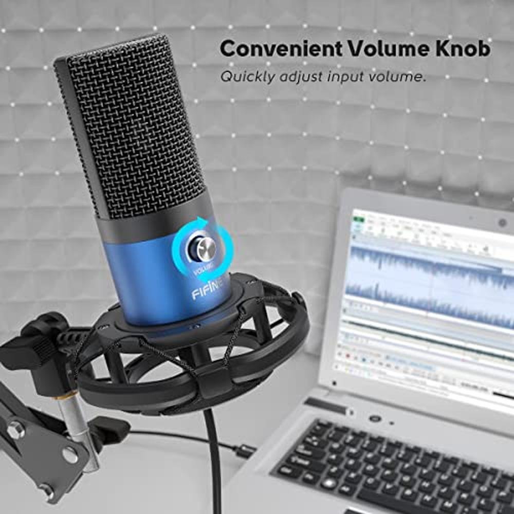 Fifine Recording: Fifine USB Microphone Kit – Close-up Detail