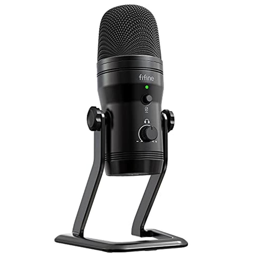 FIFINE Studio Recording Microphone – Front View