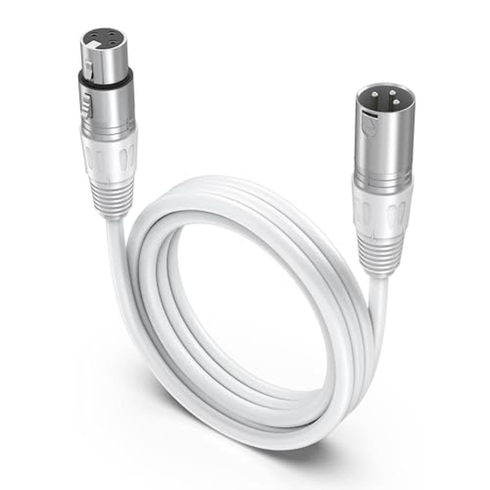 Cable Studio: Fifine XLR Cable 10ft Male to Female – Front View