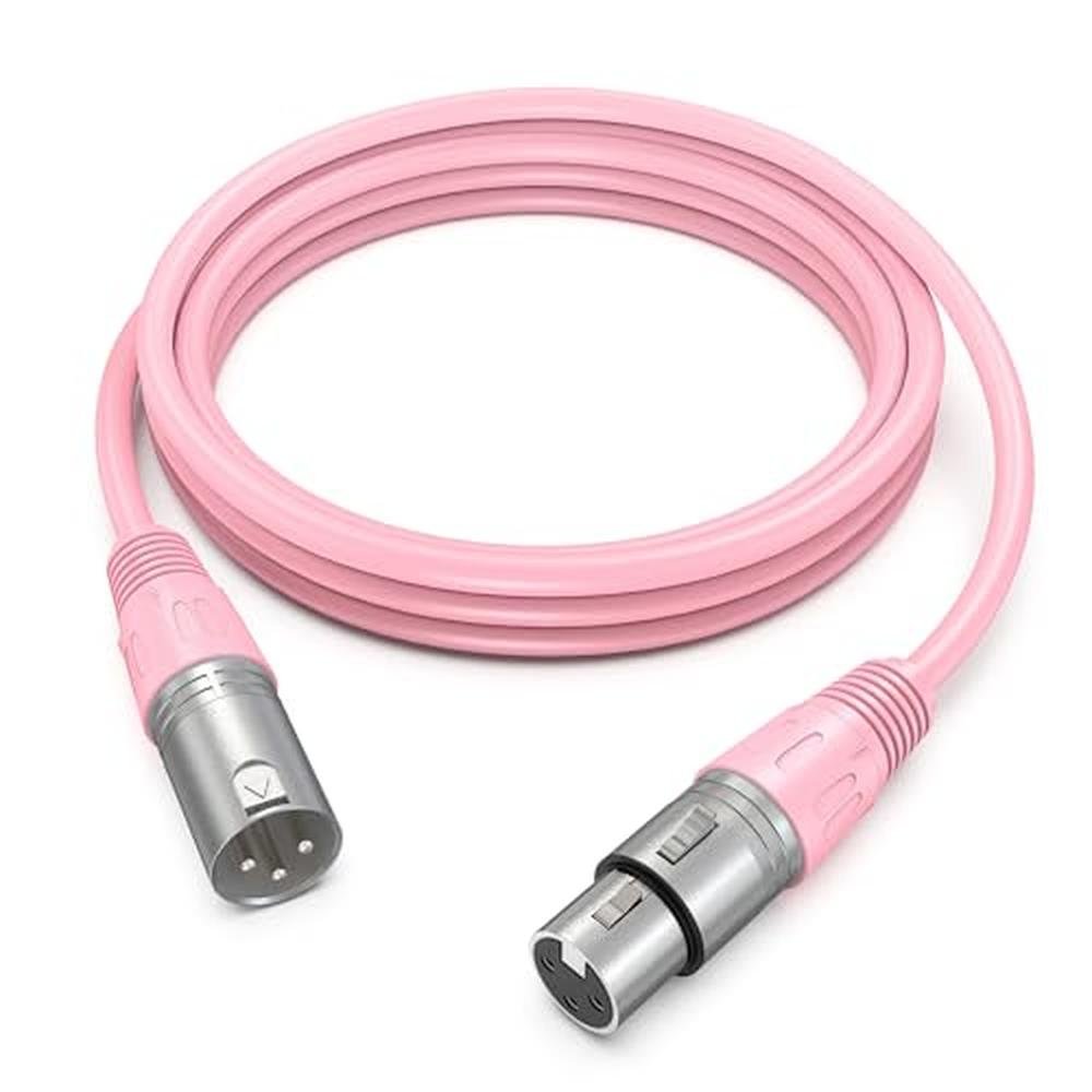 XLR Microphone: FIFINE XLR Microphone Cable Male to Female – Front View