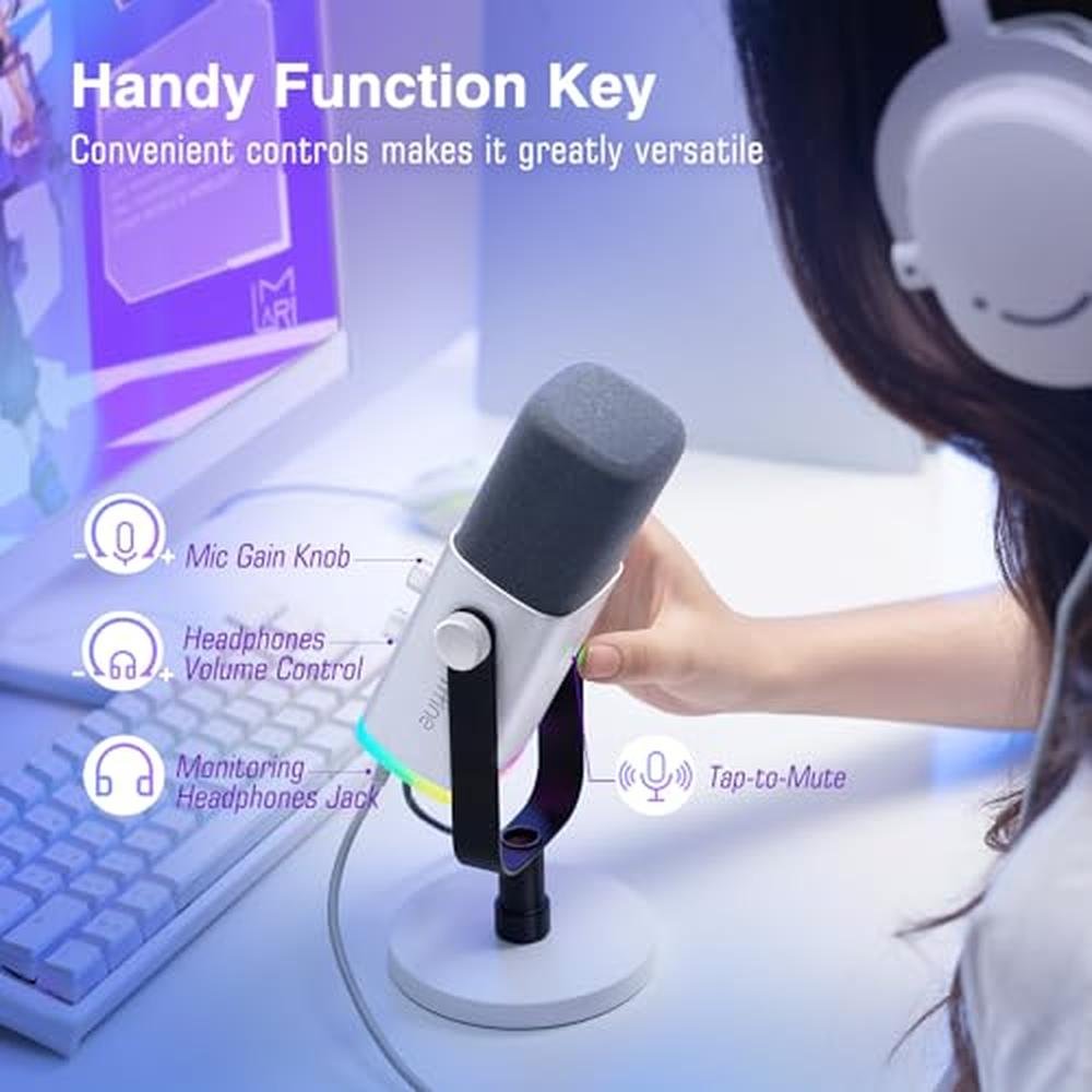 Fifine XLR USB Gaming Microphone – Packaging