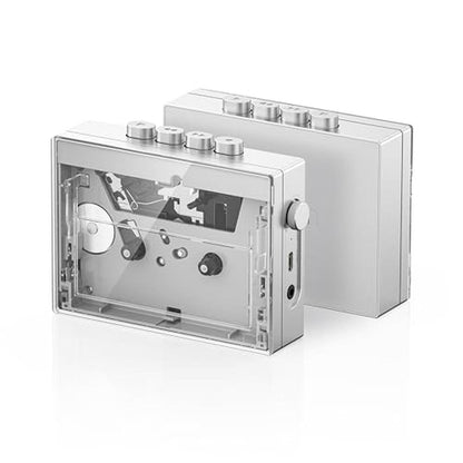 FiiO CP13 Cassette Player (Transparent) – Front View