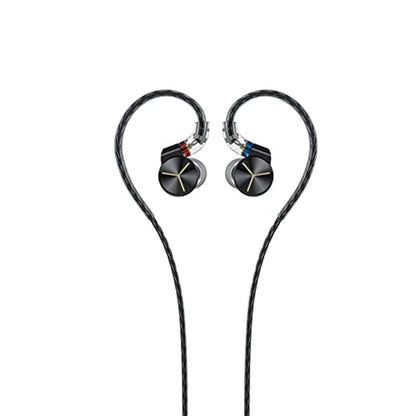 FiiO FA7S: FiiO FA7S 6BA High-Resolution In-Ear Earbuds – Front View