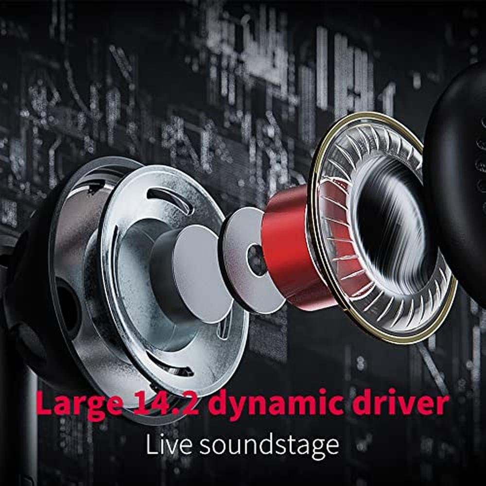 FiiO FF5 Carbon-Based Dynamic Driver in-Ear Earphone Clear – Close-up Detail