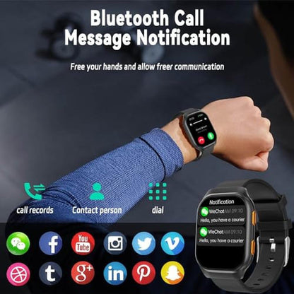 Men Watch: FILIEKEU Smart Watch Fitness Tracker – Side View