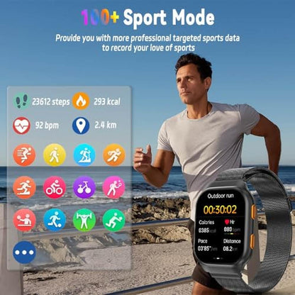 Men Watch: FILIEKEU Smart Watch Fitness Tracker – Close-up Detail
