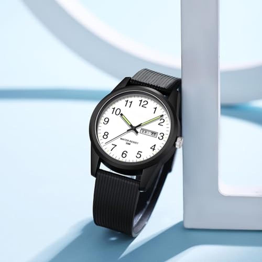 Findtime Day Date Watches for Men – Close-up Detail