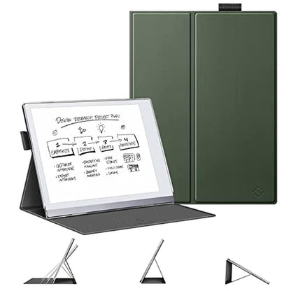 Remarkable 2 Case: Fintie Folding Premium PU Leather Stand – Front View