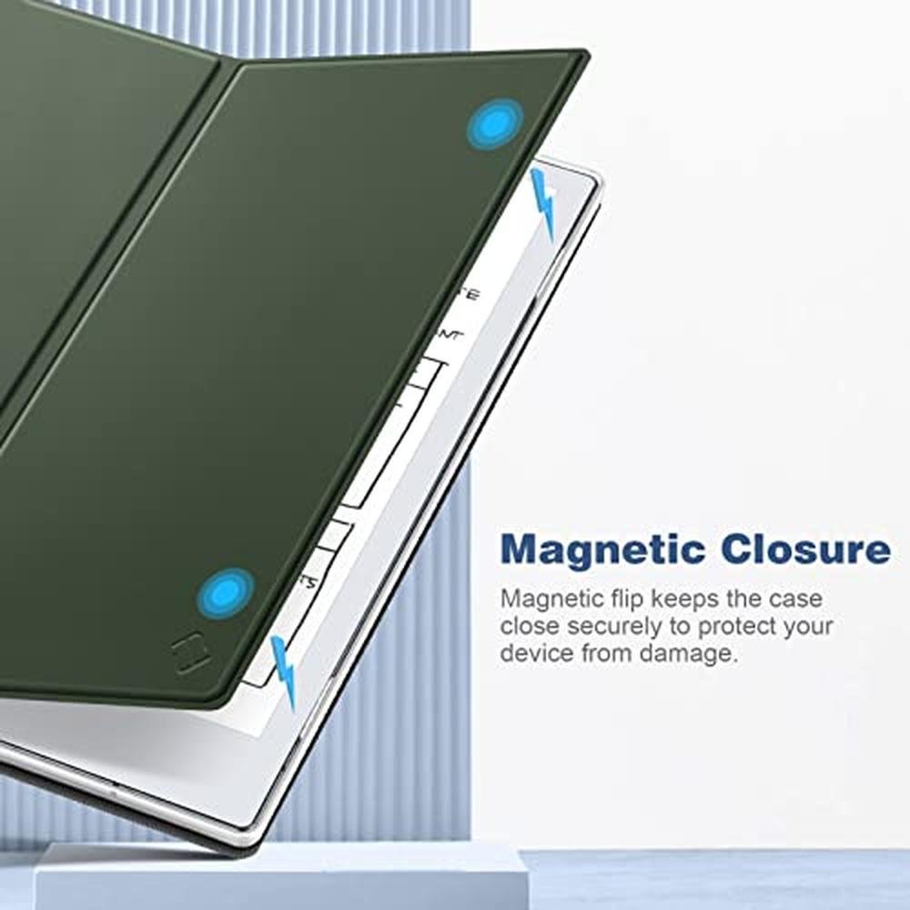 Remarkable 2 Case: Fintie Folding Premium PU Leather Stand – Side View