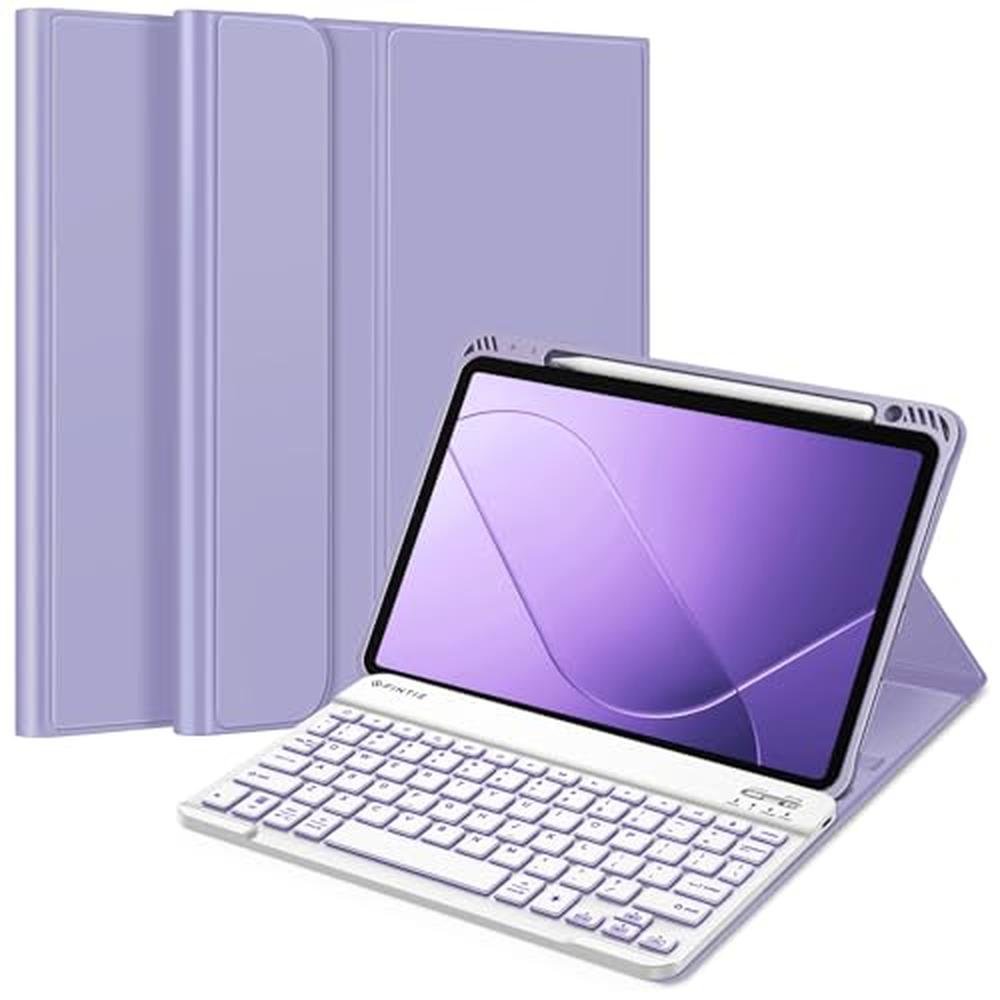 Keyboard iPad: Fintie Case for iPad Air 11-inch M3/M2 – Front View