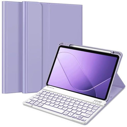 Keyboard iPad: Fintie Case for iPad Air 11-inch M3/M2 – Front View