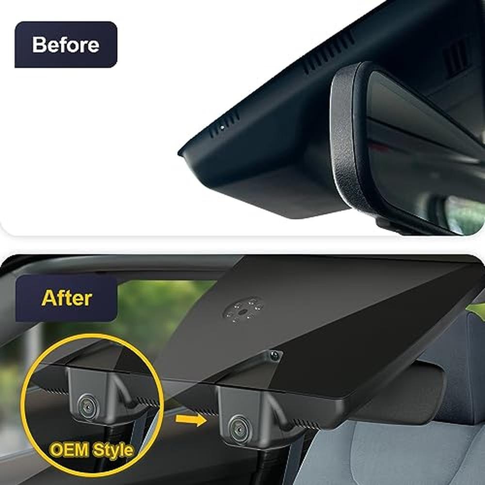 Fitcamx 4K Dash Cam Adapts for Hyundai Santa Cruz & Tucson – Side View