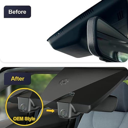 Fitcamx 4K Dash Cam Adapts for Hyundai Santa Cruz & Tucson – Side View