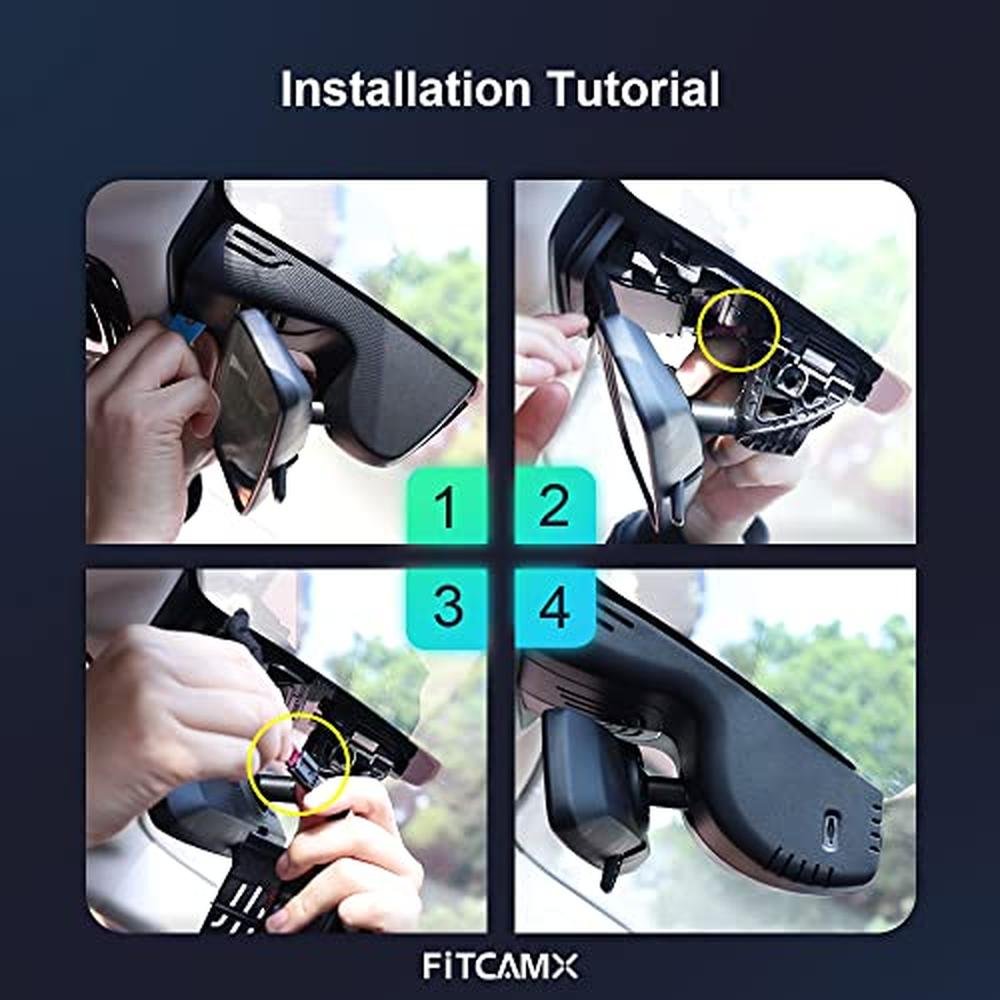 Fitcamx 4K Dash Cam Suitable for BMW 3 4 Series M3 M4 – In Use