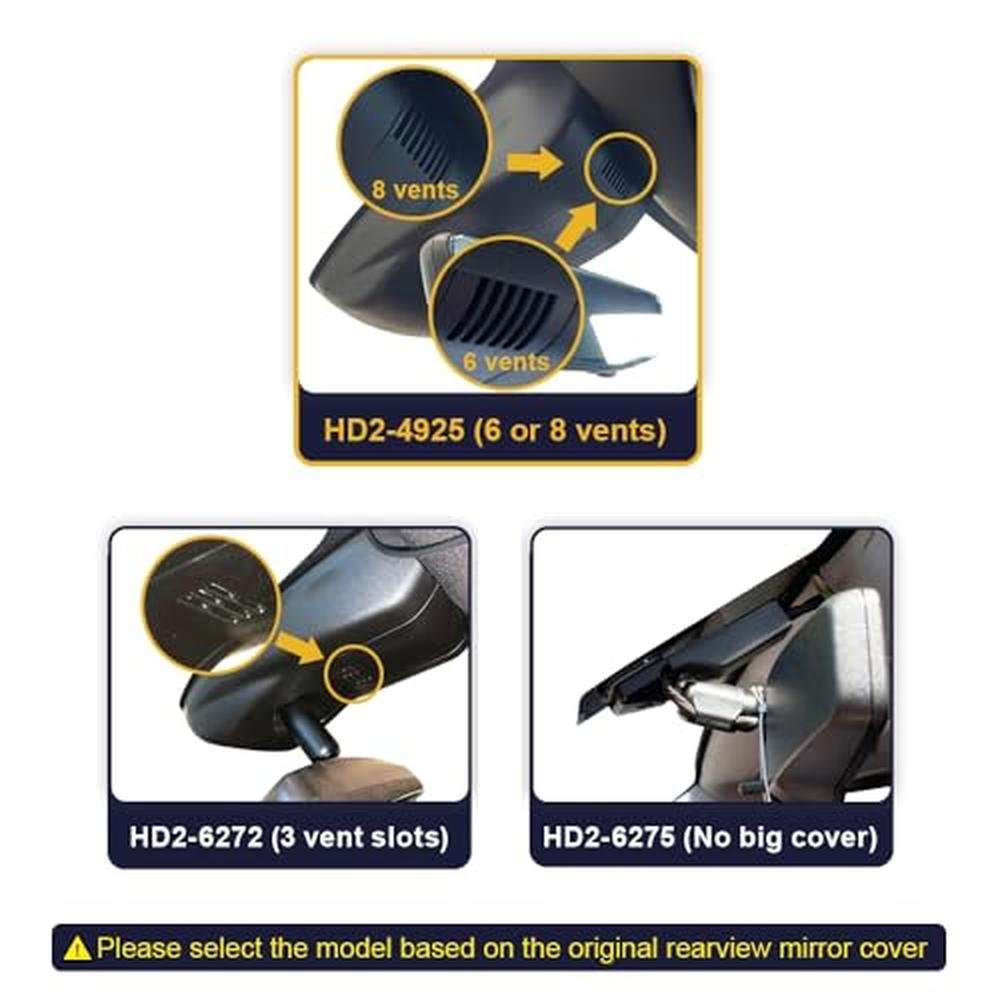 Fitcamx 4K Dash Cam Suitable for Chevy Silverado 2022-2025 – Side View