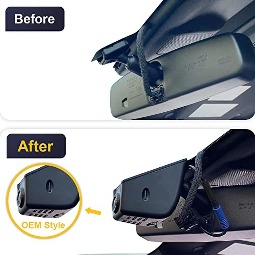 Fitcamx 4K Dash Cam Suitable for Ford F150 & F250 2021-2025 – Close-up Detail