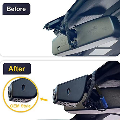 Fitcamx 4K Dash Cam Suitable for Ford F150 & F250 2021-2025 – Close-up Detail