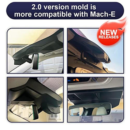 Fitcamx 4K Dash Cam Suitable for Ford Mustang Mach-E – Side View