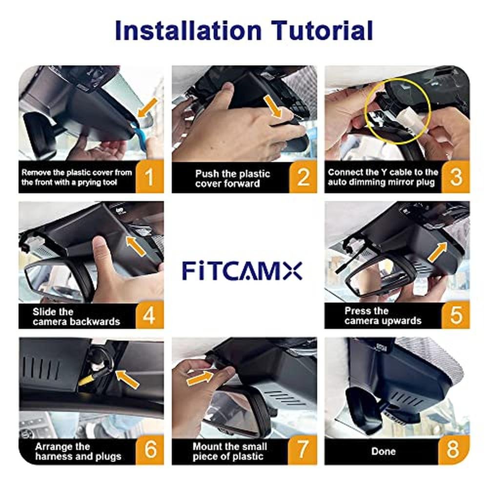 Fitcamx 4K Dash Cam Suitable for Genesis GV70 2022-2026 – Packaging