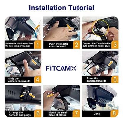 Fitcamx 4K Dash Cam Suitable for Genesis GV70 2022-2026 – Packaging