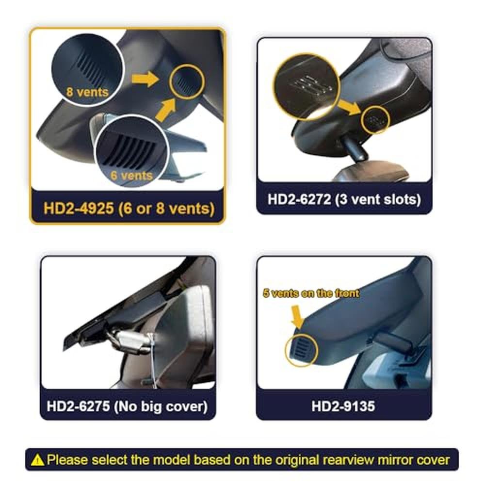 Fitcamx 4K Dash Cam Suitable for GMC Sierra 1500 2500HD – Side View