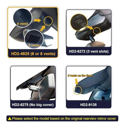 Fitcamx 4K Dash Cam Suitable for GMC Sierra 1500 2500HD – Side View