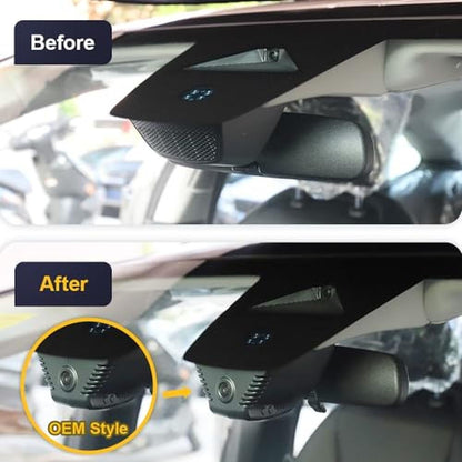 Fitcamx 4K Dash Cam Suitable for Honda Accord 2023 2024 – Side View