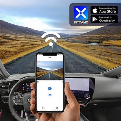 Fitcamx 4K Dash Cam Suitable for Lexus NX 2022-2026 & NX – In Use