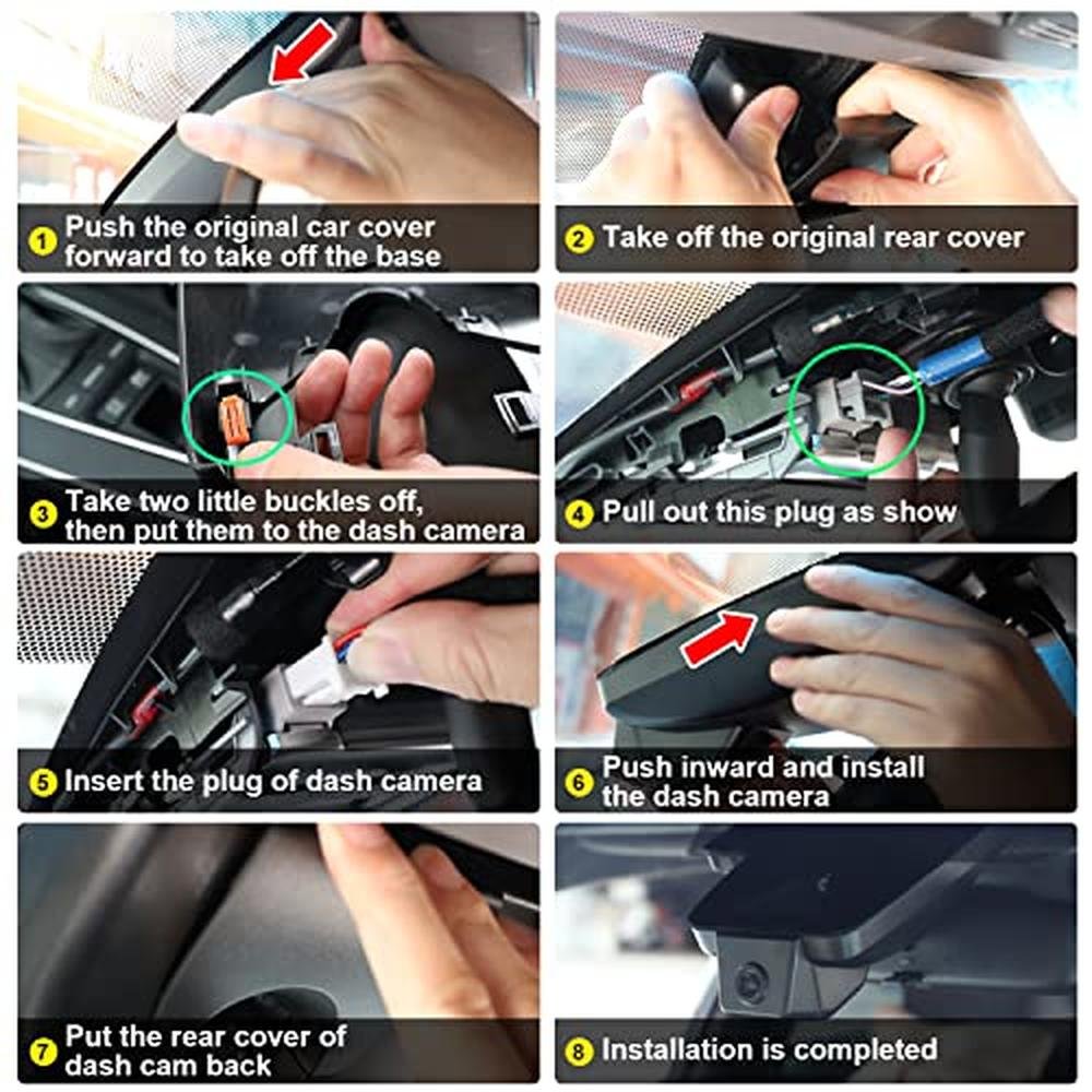 Fitcamx 4K Dash Cam Suitable for Toyota Camry 2021 2022 – Packaging