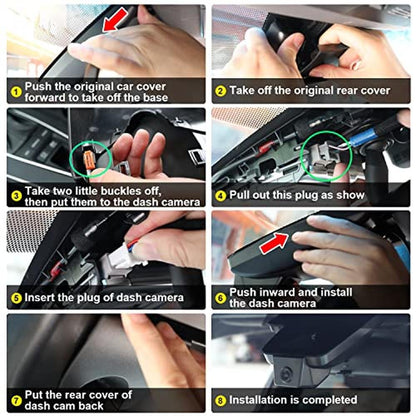 Fitcamx 4K Dash Cam Suitable for Toyota Camry 2021 2022 – Packaging