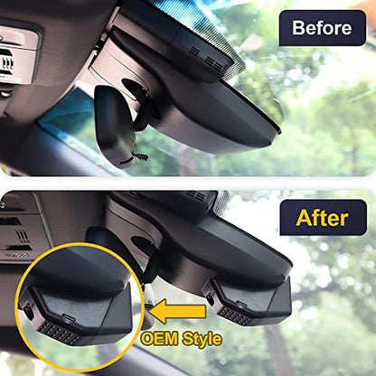 Fitcamx 4K Dash Cam Suitable for Toyota Prius 2018-2022 – Close-up Detail