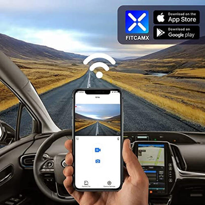 Fitcamx 4K Dash Cam Suitable for Toyota Prius 2018-2022 – Packaging
