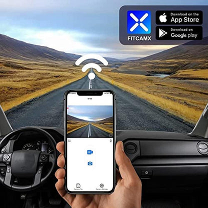 Fitcamx 4K Dash Cam Suitable for Toyota Tundra 2017-2021 & – Packaging