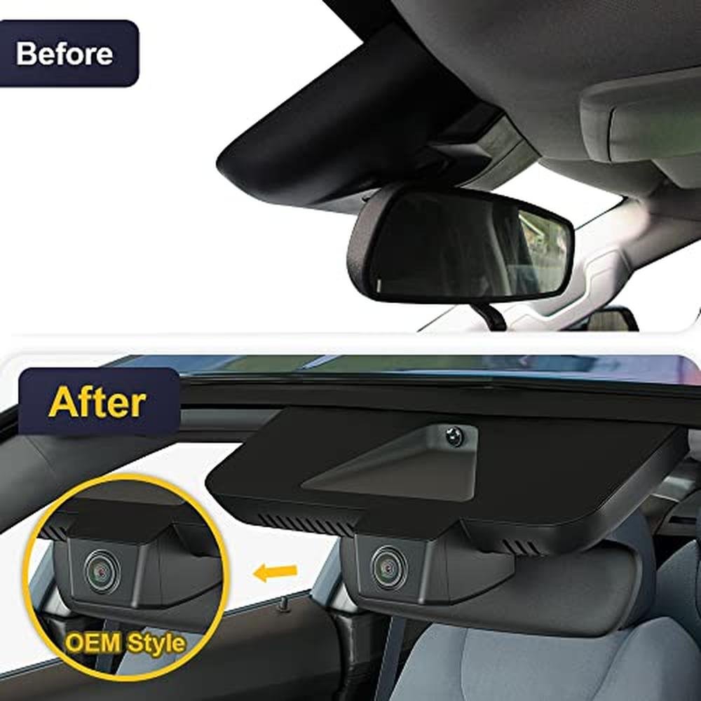 Fitcamx 4K Dash Cam Suitable for Toyota Tundra 2022-2026 – Close-up Detail