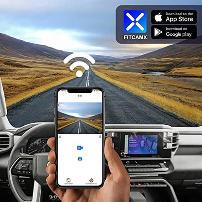 Fitcamx 4K Dash Cam Suitable for Toyota Tundra 2022-2026 – Packaging
