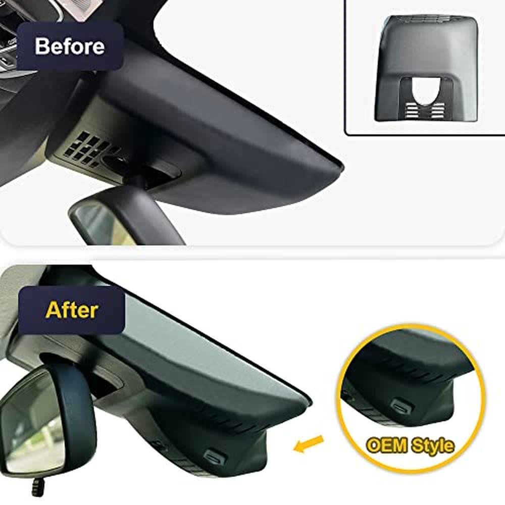 Fitcamx 4K Dash Cam Suitable for Toyota Corolla 2023-2026 – Side View
