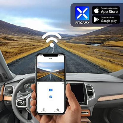 Fitcamx 4K Dash Cam Suitable for Volvo XC90 2016-2022 T5 T6 – Packaging