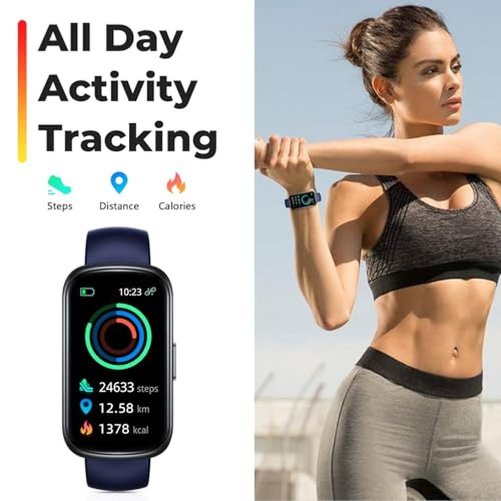 Tracker Fitness: Fitness Tracker Smart Watch 1.47 Full Touch – Side View