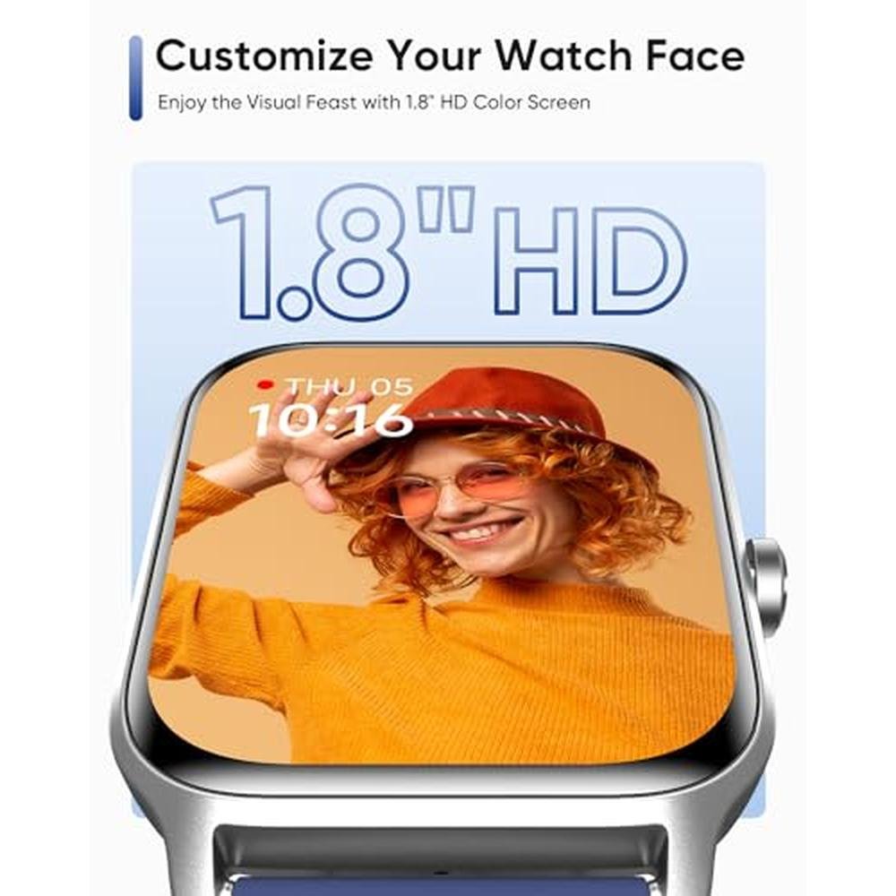 Watch Android: Fitpolo Smart Watch for Men Women – Side View