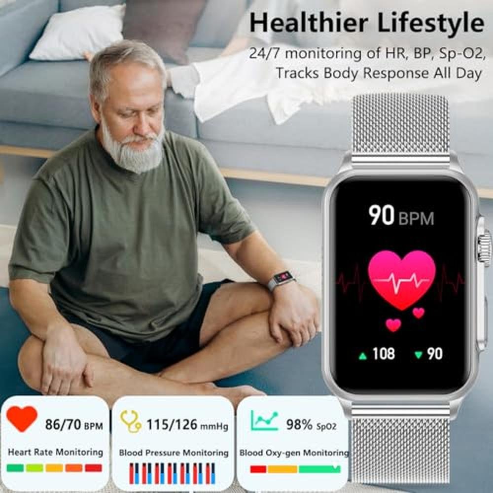 Fitness Tracker: FITVII Smart Watch – Side View