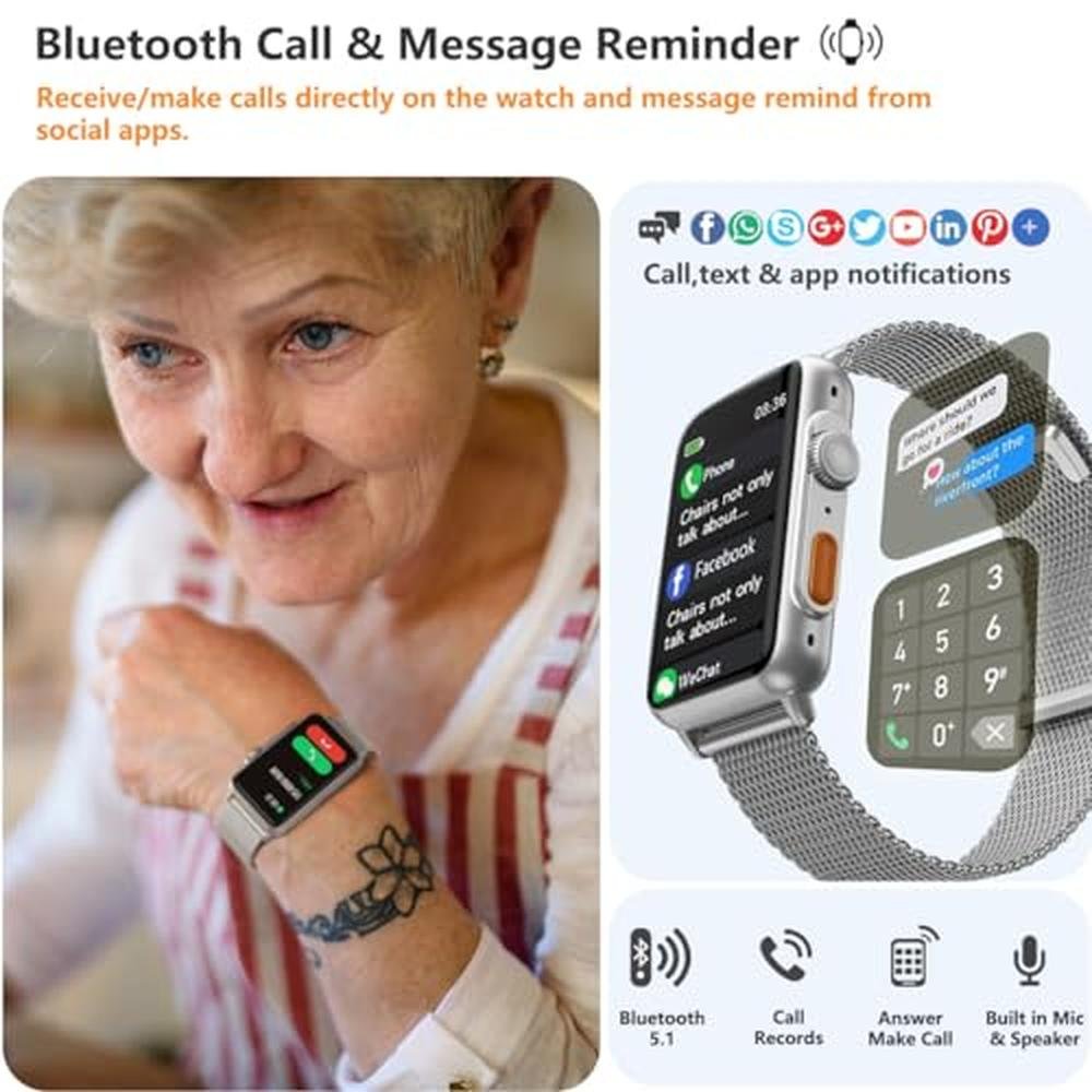 Fitness Tracker: FITVII Smart Watch – In Use