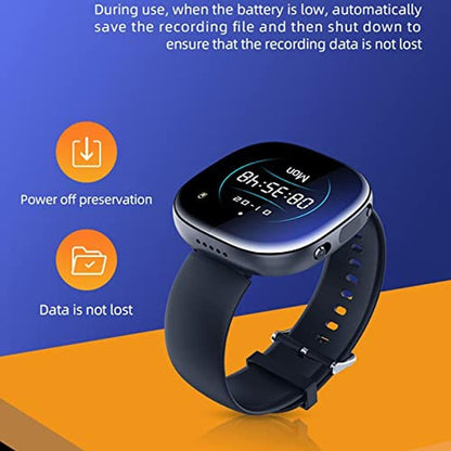 Watch Recorder: Flexman Smart Watch Digital HD 1080p Video – Close-up Detail